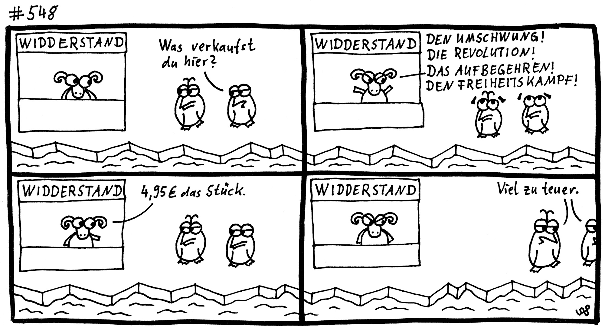 Widderstand-Comic